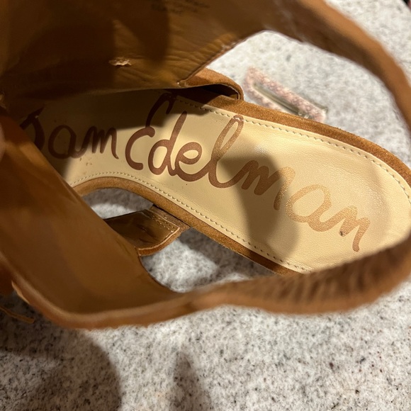 Sam Edelman Elaine Leather Fringe Stocky heel bootie size 10. - Picture 7 of 11